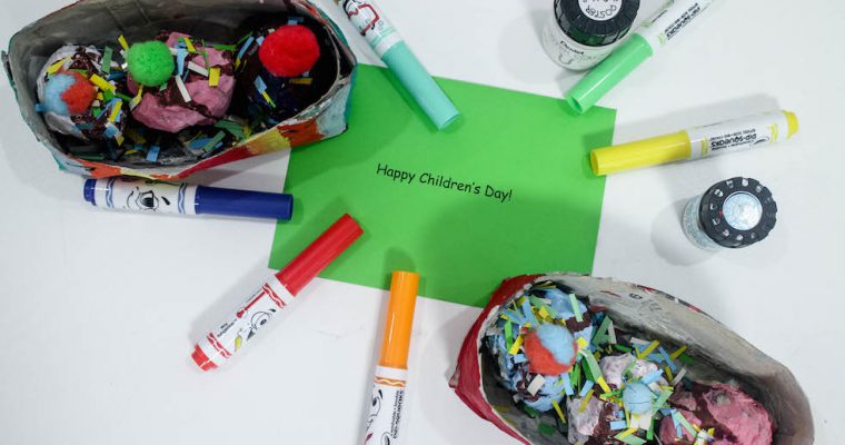 Most entertaining and messy ice-cream craft ever!