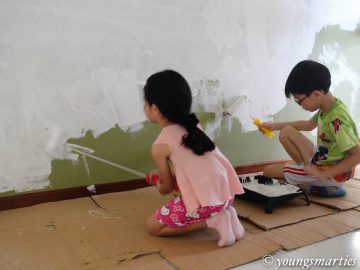 House painting by Smarties and its benefits