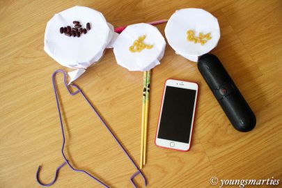 Science experiment: Sound Waves