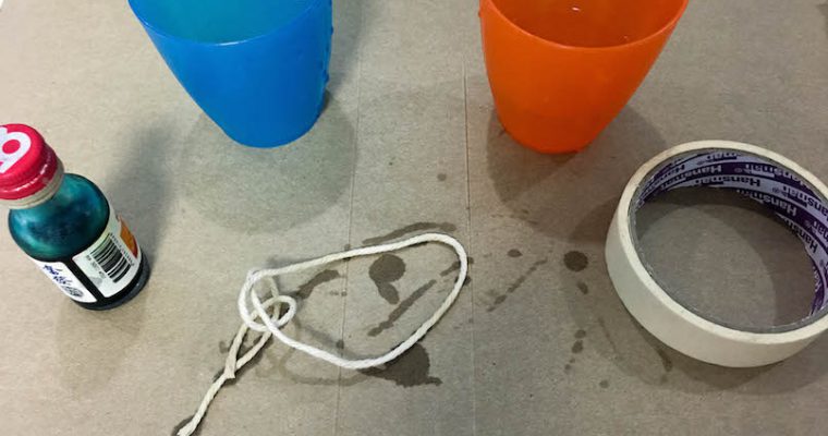 Amazing Science Experiment: Travelling Water