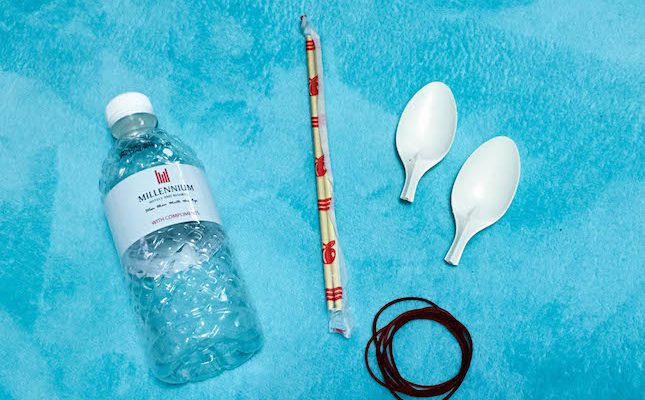 How to make a Rubber Band Powered Boat!