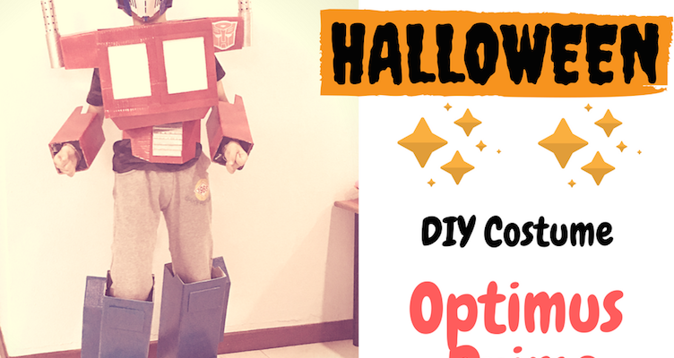 DIY Halloween Costume: Optimus Prime