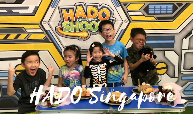 Smarties birthday party @ HADO Singapore (First Augmented Reality (AR) Techno Sports from Japan)