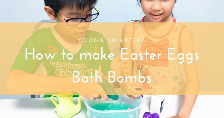 How to make Easter Eggs bath bombs