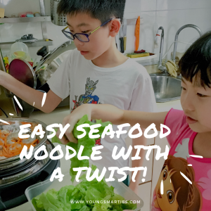 Read more about the article Easy Seafood Noodle with a twist!