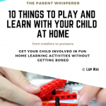 10 things to do with child at home