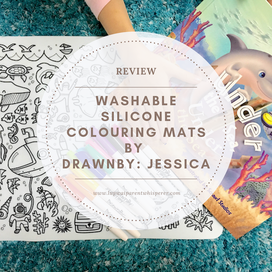 You are currently viewing Review: Washable Silicone Colouring Mats by DrawnBy: Jessica